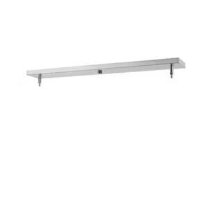 Multi Point Canopy 2-Light Ceiling Plate Brushed Nickel 4.5 in